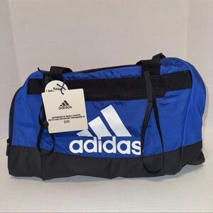 ADIDAS Defender IV Duffel Bag Small Blue/Black NWT